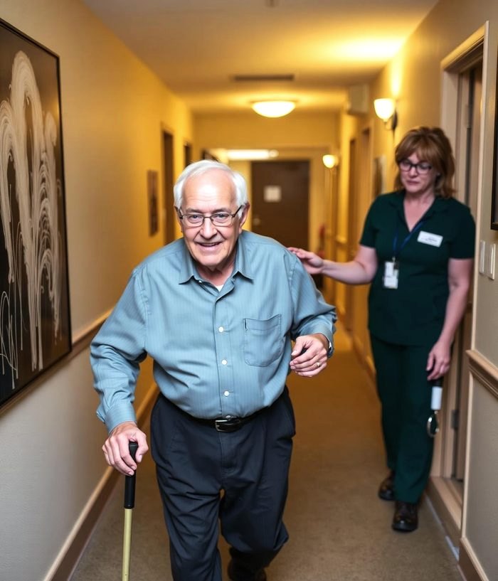In-home orthopedic rehab session focused on walking and returning to activity